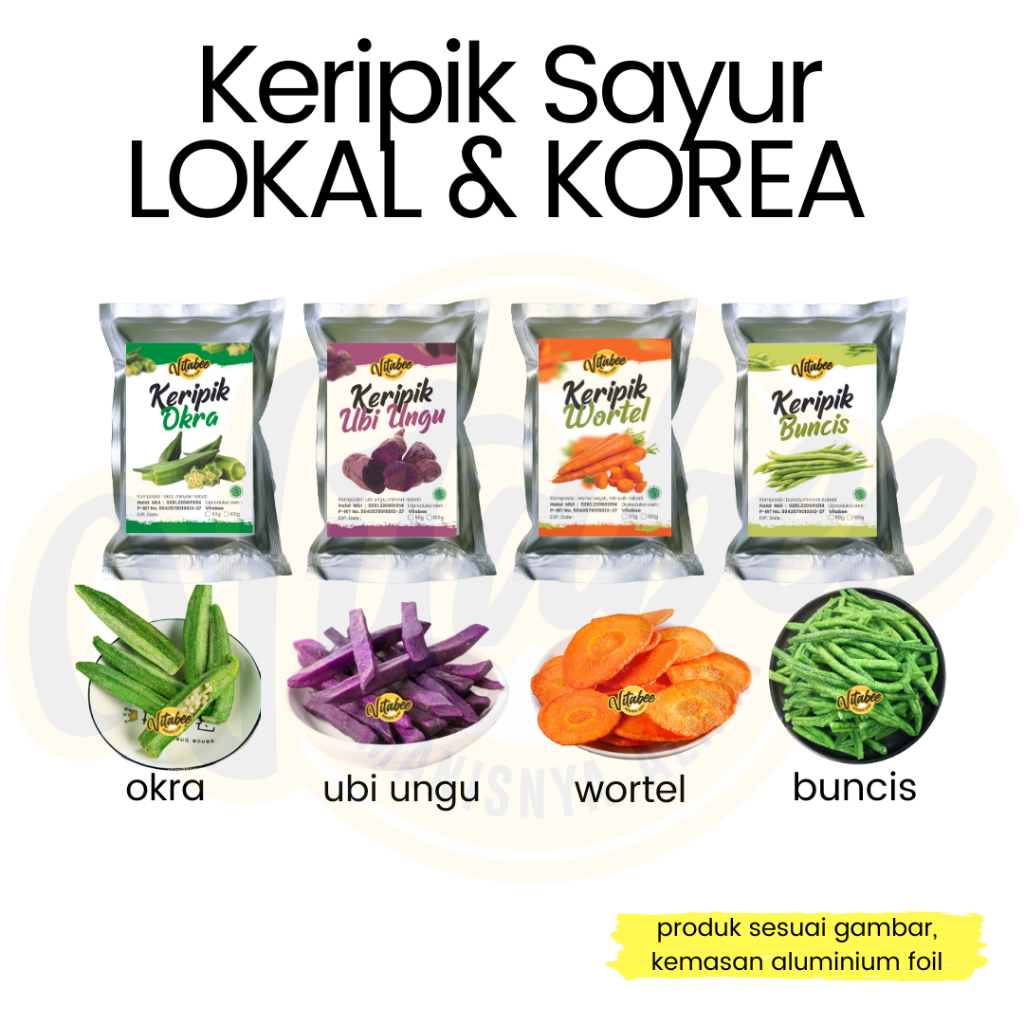 Paket Keripik Sayur Vita 50 gram