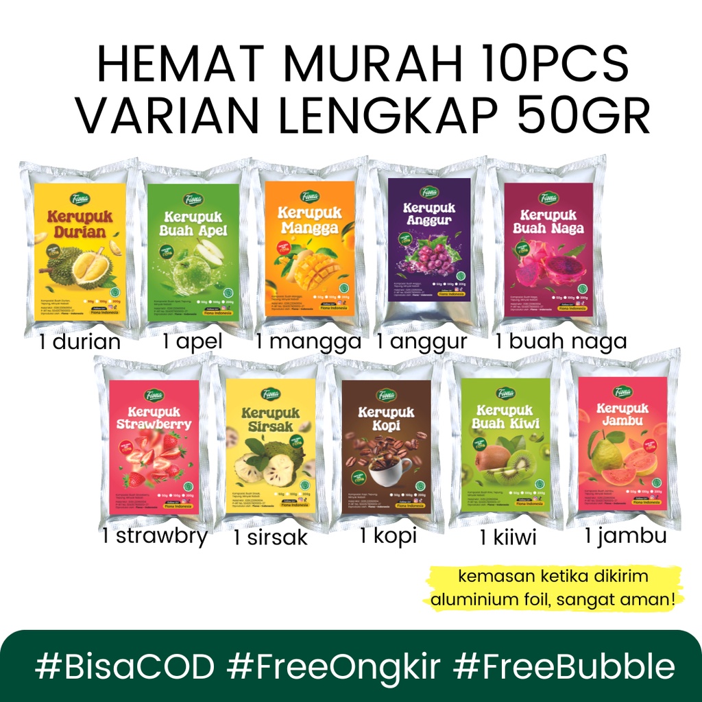Paket Kerupuk Fiona