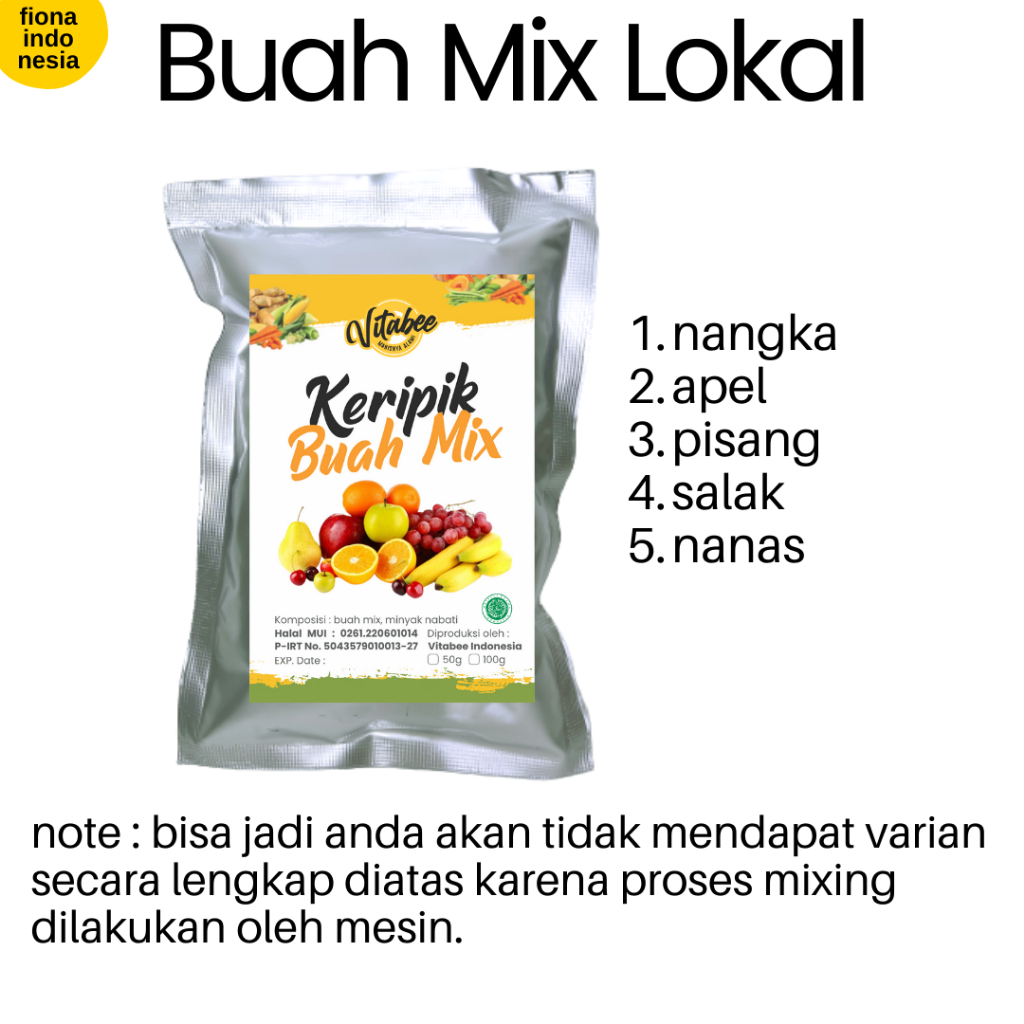 buah mix lokal