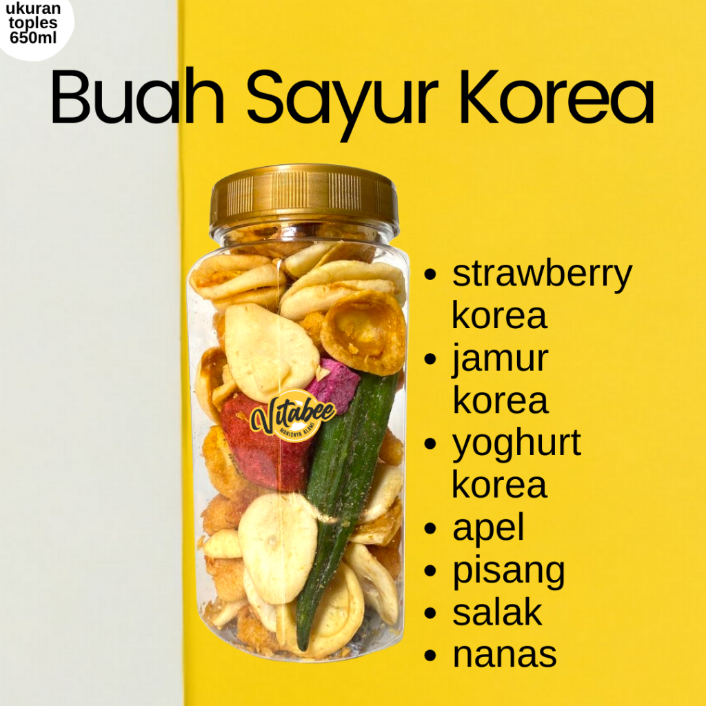 buah sayur korea