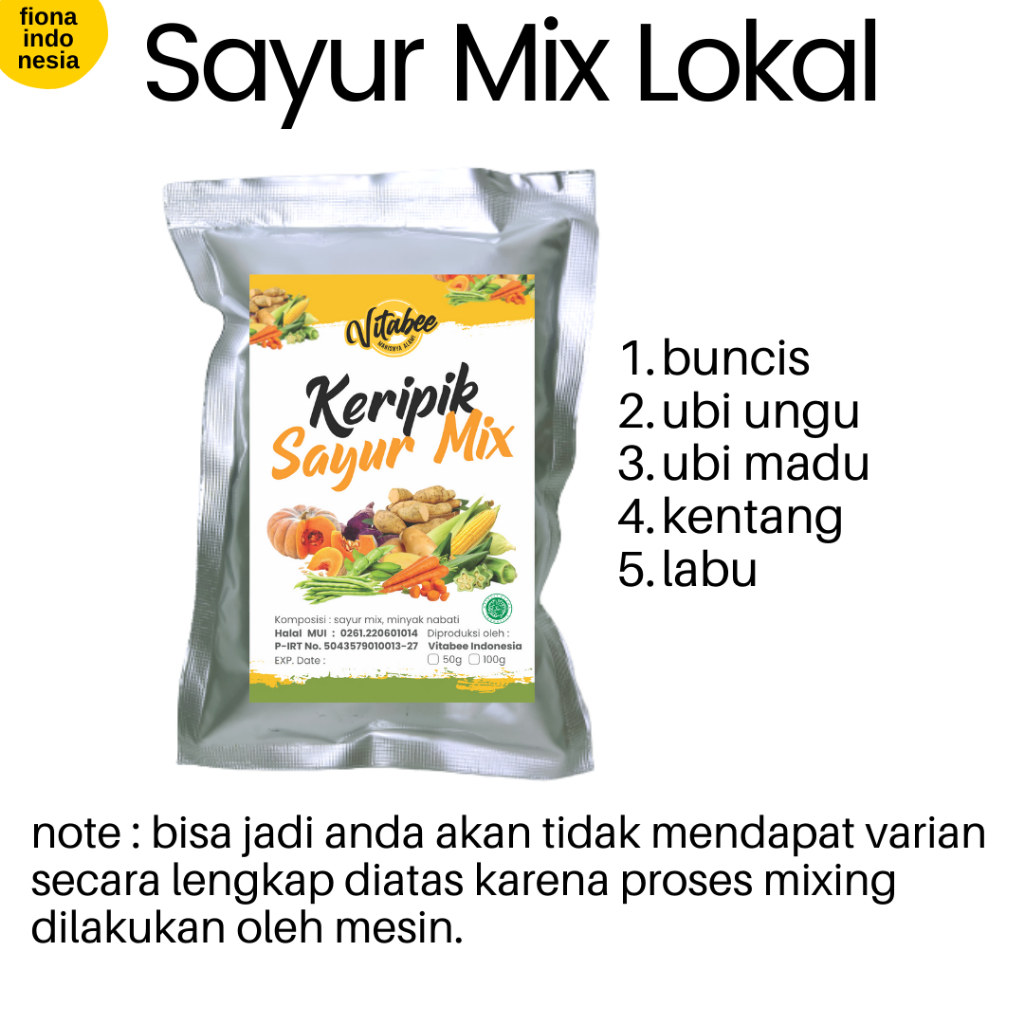 sayur mix lokal